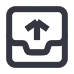 Arhive Export SVG Icon